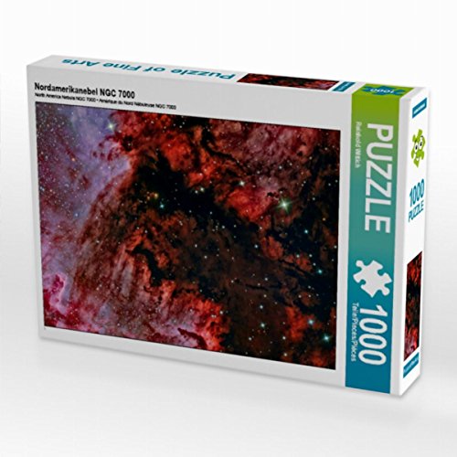 CALVENDO Puzzle Nordamerikanebel NGC 7000 1000 Teile Lege-Größe 64 x 48 cm Foto-Puzzle Bild von Reinhold Wittich von CALVENDO