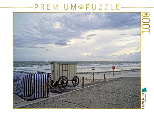 CALVENDO Puzzle Norderney - Badekultur der Vorväter 1000 Teile Puzzle quer | Lege-Größe cm Foto-Puzzle für glückliche Stunden von CALVENDO