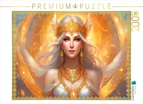 CALVENDO Puzzle Nordische Göttin Freya | 2000 Teile Lege-Größe 90 x 67 cm Foto-Puzzle für glückliche Stunden von CALVENDO