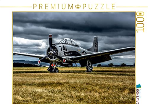 CALVENDO Puzzle North American T28 Trojan 1000 Teile Puzzle quer | 1000 Teile Lege-Größe 64 x 48 cm Foto-Puzzle für glückliche Stunden CALVENDO Puzzle North American T28 Trojan 1000 Teile Puzzle quer | 1000 Teile Lege-Größe 64 x 48 cm Foto-Puzzle für glückliche Stunden von CALVENDO