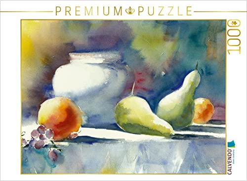 CALVENDO Puzzle Obst und Vase 1000 Teile Puzzle quer | 1000 Teile Lege-Größe 64 x 48 cm Foto-Puzzle für glückliche Stunden CALVENDO Puzzle Obst und Vase 1000 Teile Puzzle quer | 1000 Teile Lege-Größe 64 x 48 cm Foto-Puzzle für glückliche Stunden von CALVENDO