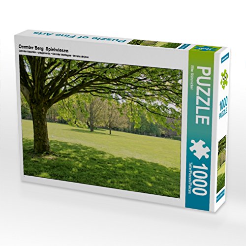 CALVENDO Puzzle Oermter Berg Spielwiesen 1000 Teile Puzzle quer | 1000 Teile Lege-Größe 64 x 48 cm Foto-Puzzle für glückliche Stunden von CALVENDO