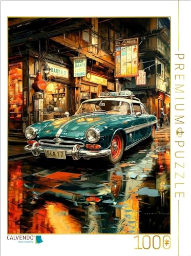 CALVENDO Puzzle Oldtimer | Lege-Größe cm Foto-Puzzle für glückliche Stunden von CALVENDO