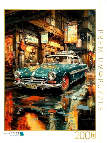 CALVENDO Puzzle Oldtimer | Lege-Größe cm Foto-Puzzle für glückliche Stunden von CALVENDO