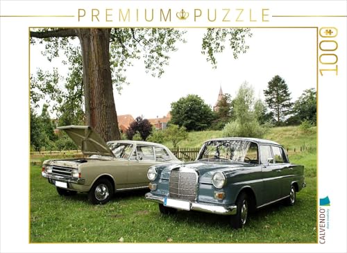 CALVENDO Puzzle Oldtimer Aller Art | Lege-Größe cm Foto-Puzzle für glückliche Stunden von CALVENDO