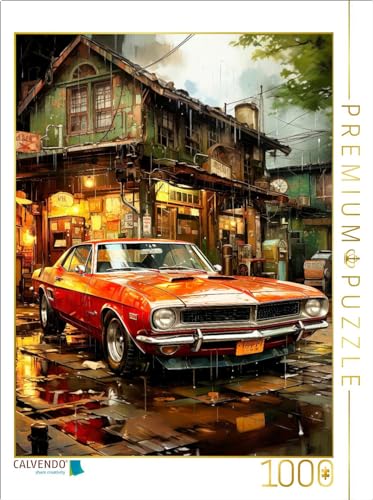 CALVENDO Puzzle Oldtimer | Lege-Größe cm Foto-Puzzle für glückliche Stunden von CALVENDO