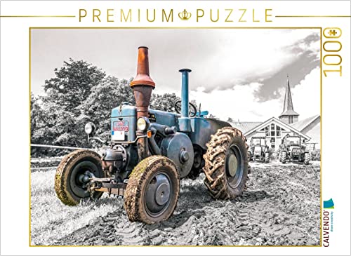 CALVENDO Puzzle Oldtimer Trecker Lanz Bulldog 1000 Teile Puzzle quer | 1000 Teile Lege-Größe 64 x 48 cm Foto-Puzzle für glückliche Stunden CALVENDO Puzzle Oldtimer Trecker Lanz Bulldog 1000 Teile Puzzle quer | 1000 Teile Lege-Größe 64 x 48 cm Foto-Puzzle für glückliche Stunden von CALVENDO