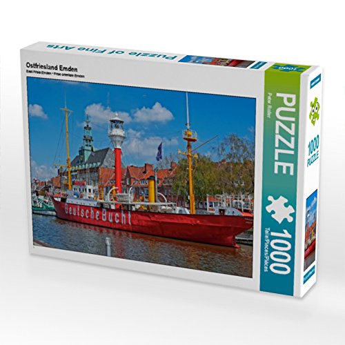 CALVENDO Puzzle Ostfriesland Emden 1000 Teile Puzzle quer | 1000 Teile Lege-Größe 64 x 48 cm Foto-Puzzle für glückliche Stunden CALVENDO Puzzle Ostfriesland Emden 1000 Teile Puzzle quer | 1000 Teile Lege-Größe 64 x 48 cm Foto-Puzzle für glückliche Stunden von CALVENDO