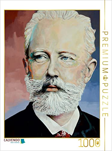 CALVENDO Puzzle P. Tschaikowski (1840-1893) 1000 Teile Puzzle hoch | 1000 Teile Lege-Größe 48 x 64 cm Foto-Puzzle für glückliche Stunden von CALVENDO