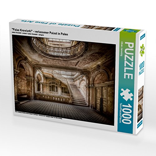 CALVENDO Puzzle Palac Krowiarki - verlassener Palast in Polen 1000 Teile Puzzle quer | 1000 Teile Lege-Größe 64 x 48 cm Foto-Puzzle für glückliche Stunden CALVENDO Puzzle Palac Krowiarki - verlassener Palast in Polen 1000 Teile Puzzle quer | 1000 Teile Lege-Größe 64 x 48 cm Foto-Puzzle für glückliche Stunden von CALVENDO