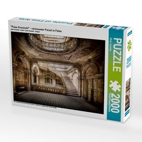 CALVENDO Puzzle Palac Krowiarki - verlassener Palast in Polen 2000 Teile Puzzle quer | 2000 Teile Lege-Größe 90 x 67 cm Foto-Puzzle für glückliche Stunden CALVENDO Puzzle Palac Krowiarki - verlassener Palast in Polen 2000 Teile Puzzle quer | 2000 Teile Lege-Größe 90 x 67 cm Foto-Puzzle für glückliche Stunden von CALVENDO