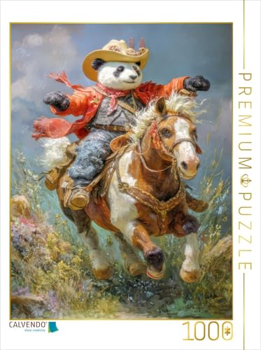 CALVENDO Puzzle Panda | 1000 Teile Lege-Größe 48 x 64 cm Foto-Puzzle für glückliche Stunden von CALVENDO