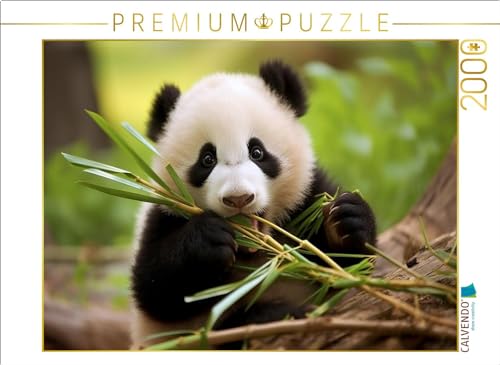CALVENDO Puzzle Panda Jungtier | 2000 Teile Lege-Größe 90 x 67 cm Foto-Puzzle für glückliche Stunden von CALVENDO