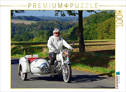 CALVENDO Puzzle Pannonia 250 Deluxe mit Duna-Seitenwagen Bj 1955 1000 Teile Puzzle quer | 1000 Teile Lege-Größe 64 x 48 cm Foto-Puzzle für glückliche Stunden CALVENDO Puzzle Pannonia 250 Deluxe mit Duna-Seitenwagen Bj 1955 1000 Teile Puzzle quer | 1000 Teile Lege-Größe 64 x 48 cm Foto-Puzzle für glückliche Stunden von CALVENDO