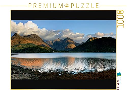CALVENDO Puzzle Panorama, Glen Coe Village, Schottland 1000 Teile Puzzle quer | 1000 Teile Lege-Größe 64 x 48 cm Foto-Puzzle für glückliche Stunden von CALVENDO