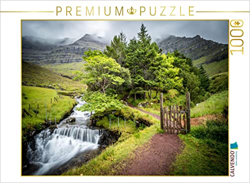CALVENDO Puzzle Panoramabild Kunoy Park Färöer Inseln 1000 Teile Lege-Größe 64 x 48 cm Foto-Puzzle Bild von Dennis Westermann von CALVENDO