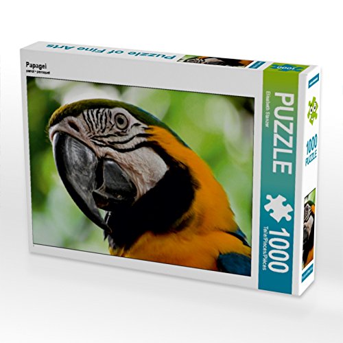 CALVENDO Puzzle Papagei 1000 Teile Lege-Größe 64 x 48 cm Foto-Puzzle Bild von Elisabeth Stanzer von CALVENDO