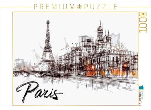 CALVENDO Puzzle Paris | 1000 Teile Lege-Größe 64 x 48 cm Foto-Puzzle für glückliche Stunden von CALVENDO