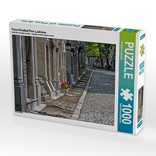 CALVENDO Puzzle Paris-Friedhof Pere Lachaise 1000 Teile Puzzle quer | 1000 Teile Lege-Größe 64 x 48 cm Foto-Puzzle für glückliche Stunden von CALVENDO