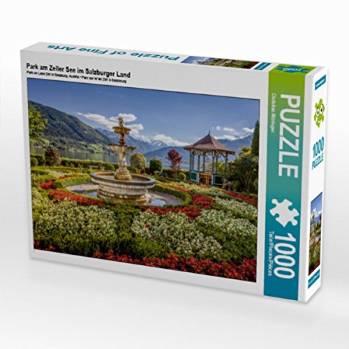 CALVENDO Puzzle Park am Zeller See im Salzburger Land 1000 Teile Lege-Größe 64 x 48 cm Foto-Puzzle Bild von Christian Müringer von CALVENDO