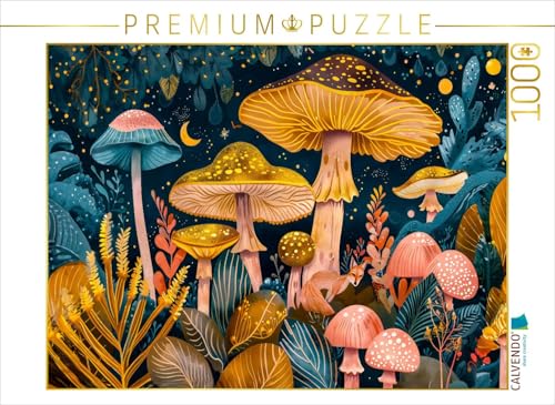 CALVENDO Puzzle Pastel Pilzzauber und Kleiner Fuchs | 1000 Teile Lege-Größe 64 x 48 cm Foto-Puzzle für glückliche Stunden CALVENDO Puzzle Pastel Pilzzauber und Kleiner Fuchs | 1000 Teile Lege-Größe 64 x 48 cm Foto-Puzzle für glückliche Stunden von CALVENDO