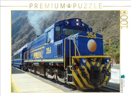 CALVENDO Puzzle Peru Rail Bahnhof Ollantaytambo, Schmalspur-Dieselbahn nach Machu Picchu. | 1000 Teile Lege-Größe 64 x 48 cm Foto-Puzzle für glückliche Stunden CALVENDO Puzzle Peru Rail Bahnhof Ollantaytambo, Schmalspur-Dieselbahn nach Machu Picchu. | 1000 Teile Lege-Größe 64 x 48 cm Foto-Puzzle für glückliche Stunden von CALVENDO