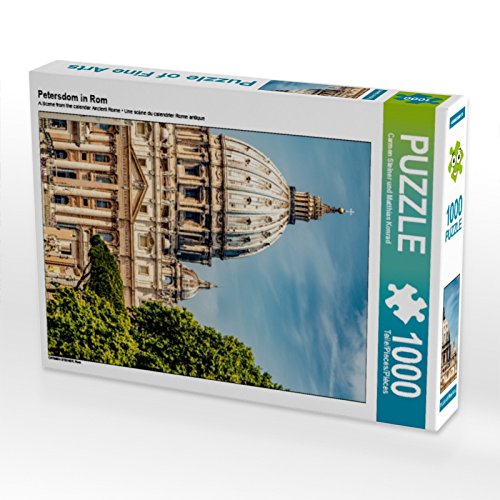 CALVENDO Puzzle Petersdom in Rom 1000 Teile Puzzle hoch | 1000 Teile Lege-Größe 48 x 64 cm Foto-Puzzle für glückliche Stunden CALVENDO Puzzle Petersdom in Rom 1000 Teile Puzzle hoch | 1000 Teile Lege-Größe 48 x 64 cm Foto-Puzzle für glückliche Stunden von CALVENDO
