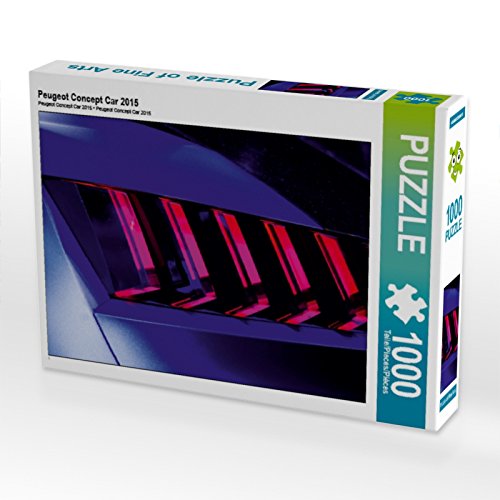 CALVENDO Puzzle Peugeot Concept Car 2015 1000 Teile Puzzle quer | Lege-Größe cm Foto-Puzzle für glückliche Stunden von CALVENDO