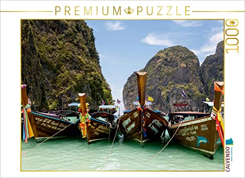 CALVENDO Puzzle Phi Phi Insel 1000 Teile Puzzle quer | 1000 Teile Lege-Größe 64 x 48 cm Foto-Puzzle für glückliche Stunden von CALVENDO