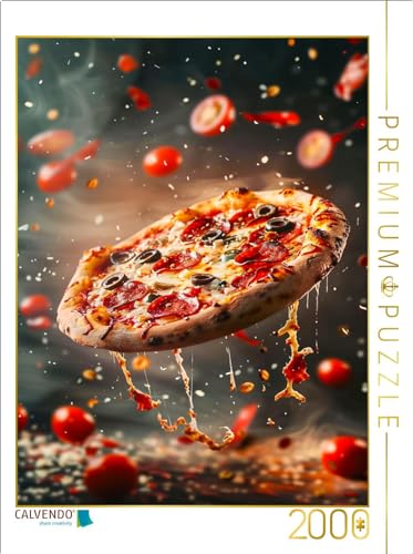 CALVENDO Puzzle Pizza | 2000 Teile Lege-Größe 67 x 90 cm Foto-Puzzle für glückliche Stunden von CALVENDO