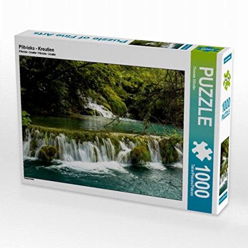 CALVENDO Puzzle Plitvicka - Kroatien 1000 Teile Lege-Größe 64 x 48 cm Foto-Puzzle Bild von TomKli CALVENDO Puzzle Plitvicka - Kroatien 1000 Teile Lege-Größe 64 x 48 cm Foto-Puzzle Bild von TomKli von CALVENDO