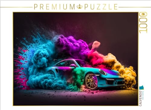 CALVENDO Puzzle Porsche 911 Turbo | Lege-Größe cm Foto-Puzzle für glückliche Stunden von CALVENDO