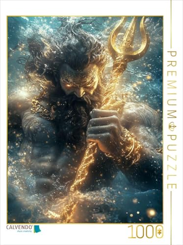 CALVENDO Puzzle Poseidon - Griechischer Gott der Meere | 1000 Teile Lege-Größe 48 x 64 cm Foto-Puzzle für glückliche Stunden CALVENDO Puzzle Poseidon - Griechischer Gott der Meere | 1000 Teile Lege-Größe 48 x 64 cm Foto-Puzzle für glückliche Stunden von CALVENDO