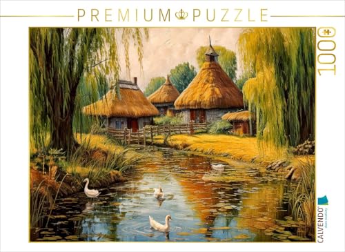 CALVENDO Puzzle Pusztadorf in der Ebene | 1000 Teile Lege-Größe 64 x 48 cm Foto-Puzzle für glückliche Stunden CALVENDO Puzzle Pusztadorf in der Ebene | 1000 Teile Lege-Größe 64 x 48 cm Foto-Puzzle für glückliche Stunden von CALVENDO