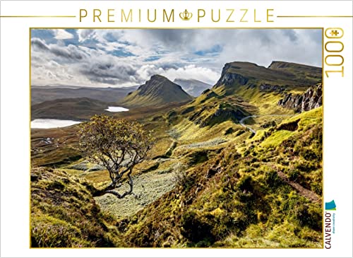 CALVENDO Puzzle Quiraing, Isle of Skye 1000 Teile Lege-Größe 64 x 48 cm Foto-Puzzle Bild von Thomas Gerber von CALVENDO