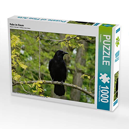 CALVENDO Puzzle Rabe im Baum - 1000 Teile Foto-Puzzle für glückliche Stunden von CALVENDO