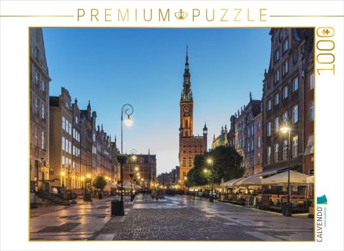 CALVENDO Puzzle Rathaus am Langen Markt in Danzig | Lege-Größe cm Foto-Puzzle für glückliche Stunden von CALVENDO
