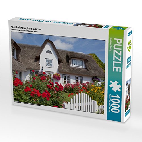 CALVENDO Puzzle Reetdachhaus, Insel Amrum 1000 Teile Puzzle quer | 1000 Teile Lege-Größe 64 x 48 cm Foto-Puzzle für glückliche Stunden CALVENDO Puzzle Reetdachhaus, Insel Amrum 1000 Teile Puzzle quer | 1000 Teile Lege-Größe 64 x 48 cm Foto-Puzzle für glückliche Stunden von CALVENDO