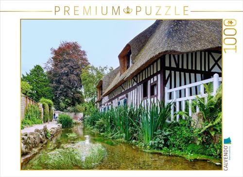 CALVENDO Puzzle Reetgedecktes Haus in Veules-Les-Roses | Lege-Größe cm Foto-Puzzle für glückliche Stunden CALVENDO Puzzle Reetgedecktes Haus in Veules-Les-Roses | Lege-Größe cm Foto-Puzzle für glückliche Stunden von CALVENDO