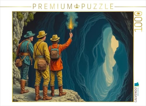 CALVENDO Puzzle Reise zum Mittelpunkt der Erde | 1000 Teile Lege-Größe 64 x 48 cm Foto-Puzzle für glückliche Stunden von CALVENDO