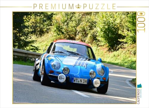 CALVENDO Puzzle Renault Alpine A110-1973 | Lege-Größe cm Foto-Puzzle für glückliche Stunden von CALVENDO