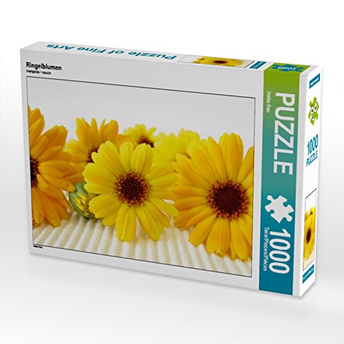 CALVENDO Puzzle Ringelblumen 1000 Teile Puzzle quer | 1000 Teile Lege-Größe 64 x 48 cm Foto-Puzzle für glückliche Stunden CALVENDO Puzzle Ringelblumen 1000 Teile Puzzle quer | 1000 Teile Lege-Größe 64 x 48 cm Foto-Puzzle für glückliche Stunden von CALVENDO