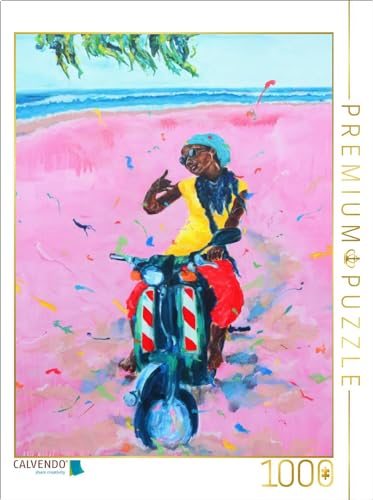 CALVENDO Puzzle Roller Girl 1000 Teile Puzzle hoch | 1000 Teile Lege-Größe 48 x 64 cm Foto-Puzzle für glückliche Stunden von CALVENDO