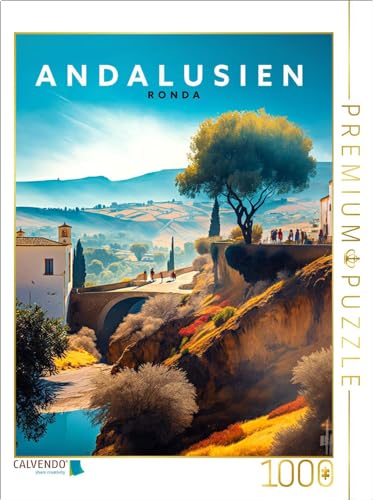 CALVENDO Puzzle Ronda | 1000 Teile Lege-Größe 64 x 48 cm Foto-Puzzle für glückliche Stunden von CALVENDO