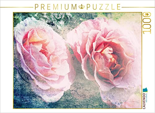 CALVENDO Puzzle Rosen Romantik - Sehnsucht 1000 Teile Puzzle quer | 1000 Teile Lege-Größe 64 x 48 cm Foto-Puzzle für glückliche Stunden von CALVENDO