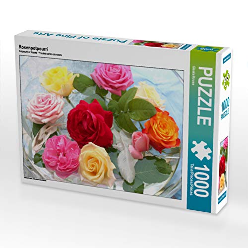 CALVENDO Puzzle Rosenpotpourri 1000 Teile Lege-Größe 64 x 48 cm Foto-Puzzle Bild von Gisela Kruse CALVENDO Puzzle Rosenpotpourri 1000 Teile Lege-Größe 64 x 48 cm Foto-Puzzle Bild von Gisela Kruse von CALVENDO