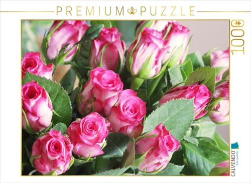 CALVENDO Puzzle Rosenstrauß in Pink, Weiß und Grün 1000 Teile Lege-Größe 64 x 48 cm Foto-Puzzle Bild von Gisela Kruse CALVENDO Puzzle Rosenstrauß in Pink, Weiß und Grün 1000 Teile Lege-Größe 64 x 48 cm Foto-Puzzle Bild von Gisela Kruse von CALVENDO