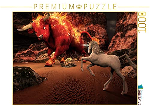 CALVENDO Puzzle Roter Stier 1000 Teile Lege-Größe 64 x 48 cm Foto-Puzzle Bild von Karsten Schröder CALVENDO Puzzle Roter Stier 1000 Teile Lege-Größe 64 x 48 cm Foto-Puzzle Bild von Karsten Schröder von CALVENDO