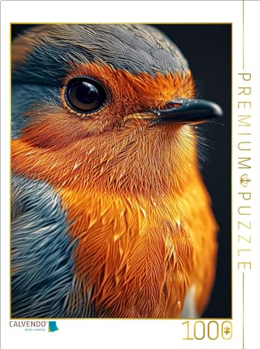CALVENDO Puzzle Rotkehlchen | 1000 Teile Lege-Größe 48 x 64 cm Foto-Puzzle für glückliche Stunden CALVENDO Puzzle Rotkehlchen | 1000 Teile Lege-Größe 48 x 64 cm Foto-Puzzle für glückliche Stunden von CALVENDO