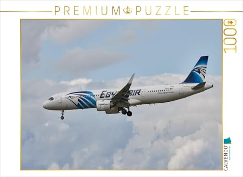 CALVENDO Puzzle SU-GFU - Egypt Air - Airbus A321neo - Frankfurt Airport | Lege-Größe cm Foto-Puzzle für glückliche Stunden CALVENDO Puzzle SU-GFU - Egypt Air - Airbus A321neo - Frankfurt Airport | Lege-Größe cm Foto-Puzzle für glückliche Stunden von CALVENDO